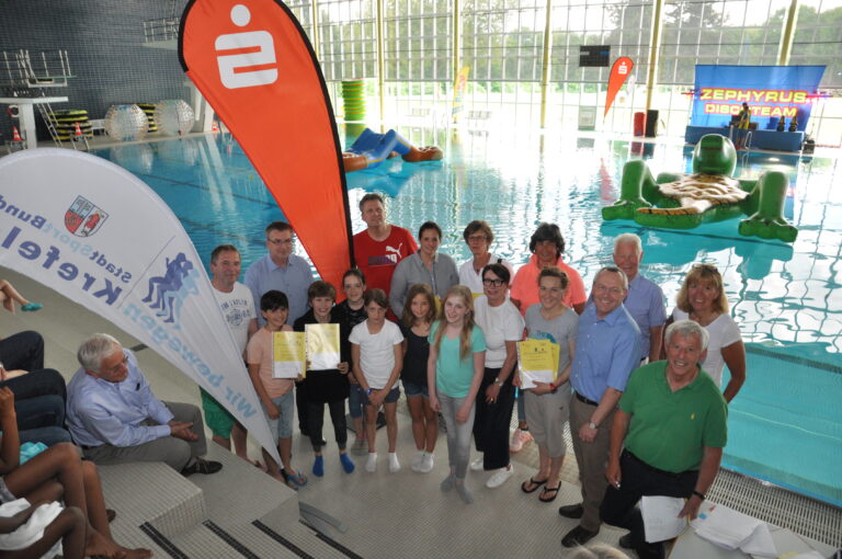 Ehrung für die Teilnahme aller Schulen am Sportabzeichen