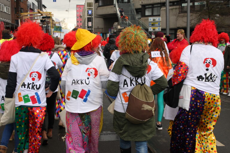 AKKU-Projekt „Panoptikum Krefeld\“ zum Rosenmontagszug 2019