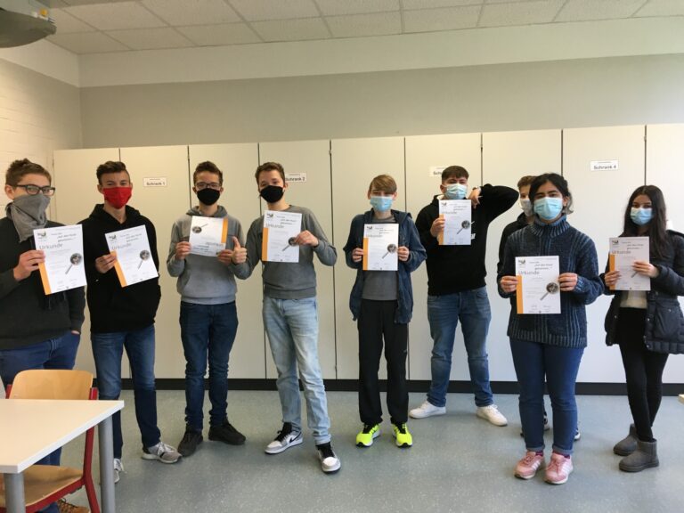 Erfolgreiche Teilnahme am Landeswettbewerb „bio-logisch!“