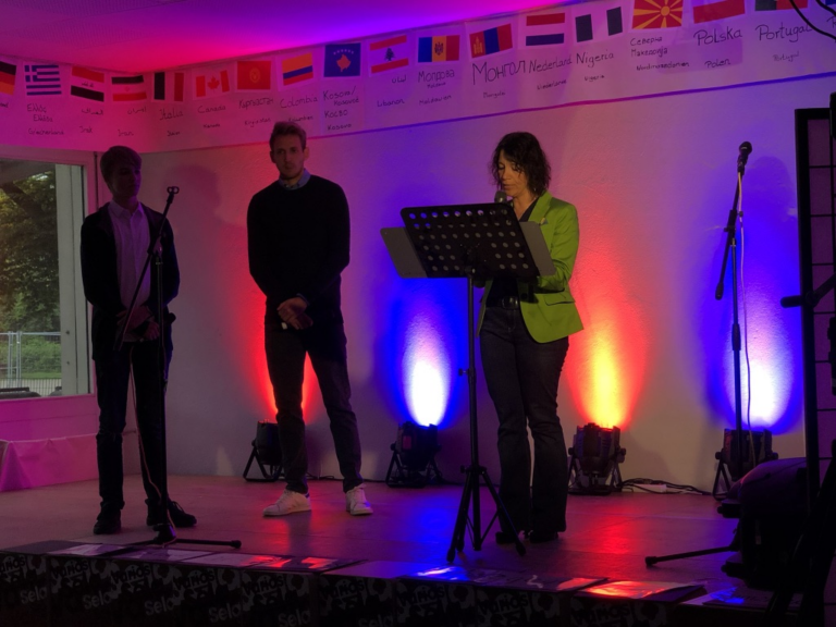 Schulgemeinschaft fiebert mit dem Hockeynationalspieler Niklas Wellen