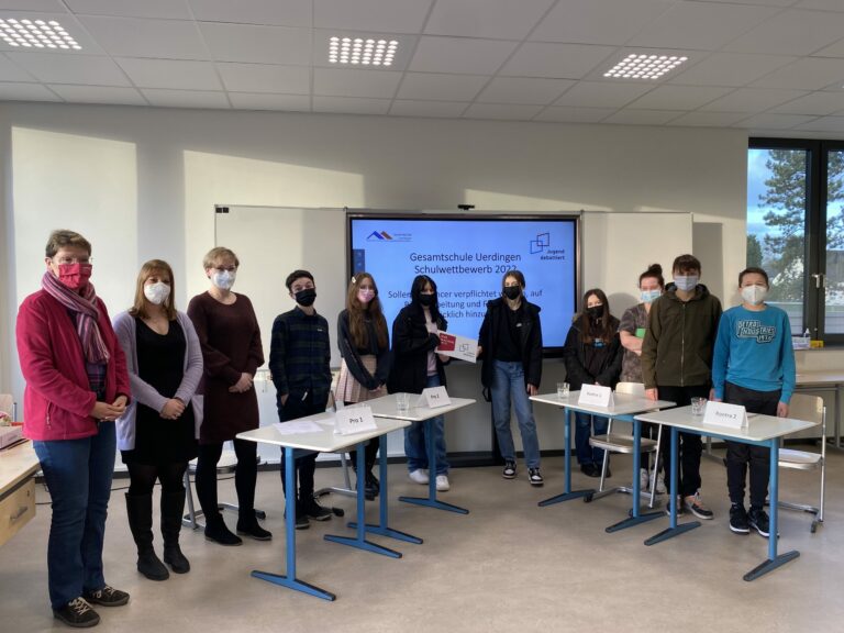 Erster Schulwettbewerb von \“Jugend debattiert\“ an der Gesamtschule Uerdingen