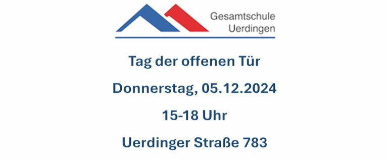 Tag der offenen Tür am 05.12.2024