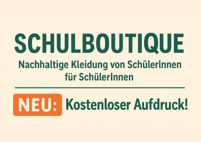 Neuerungen in der Schulboutique