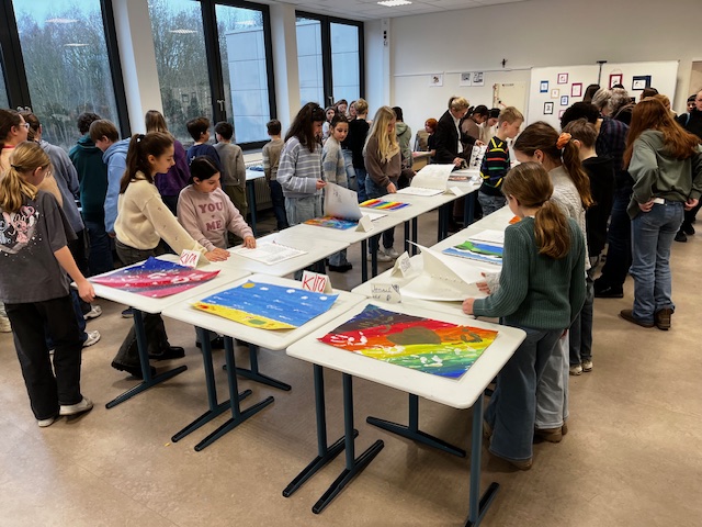 Die Kunstausstellung war toll besucht