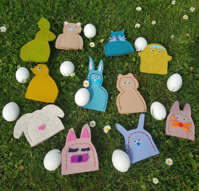 Die Näh-AG wünscht fröhliche Ostern und schöne Ferien