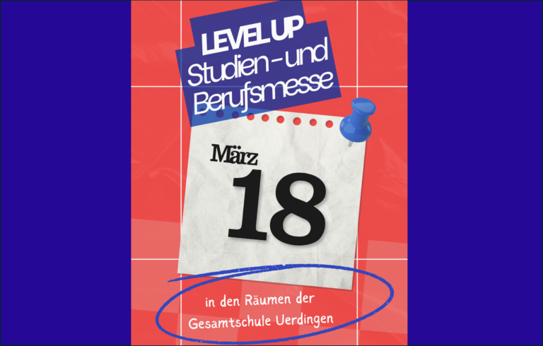 LEVEL UP – Studien- und Berufsmesse an der Gesamtschule Uerdingen